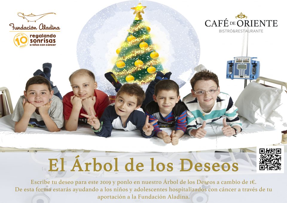 Campaña solidaria en el Café de Oriente