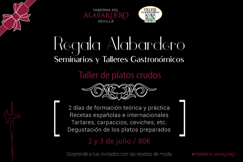 Taller de crudos de la taberna