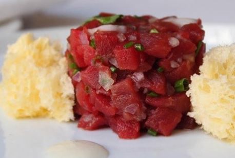 Tartar de atún rojo